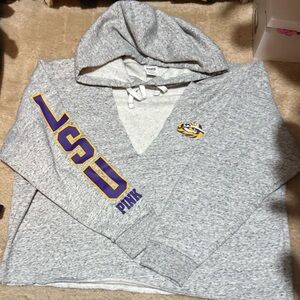 PINK Victoria's Secret Gray Hoodie
